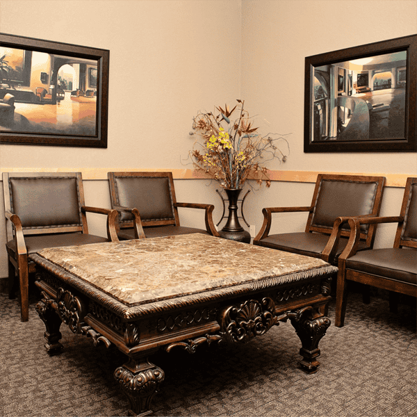 Dr. Rogers waiting room